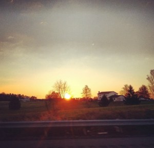 En route to Harrisburg, PA. 